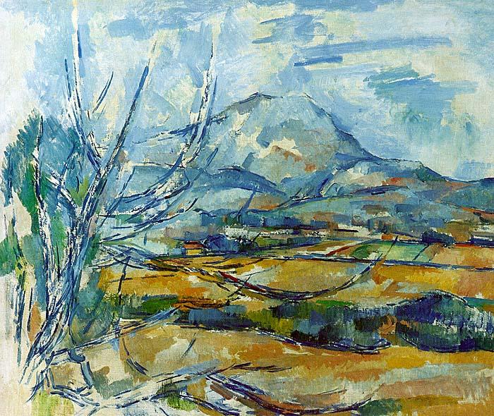 Paul Cezanne Montagne Sainte-Victoire China oil painting art